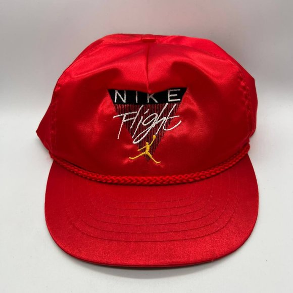 Vintage Nike Air Jordan Flight Hat Snapback Cap Men‎